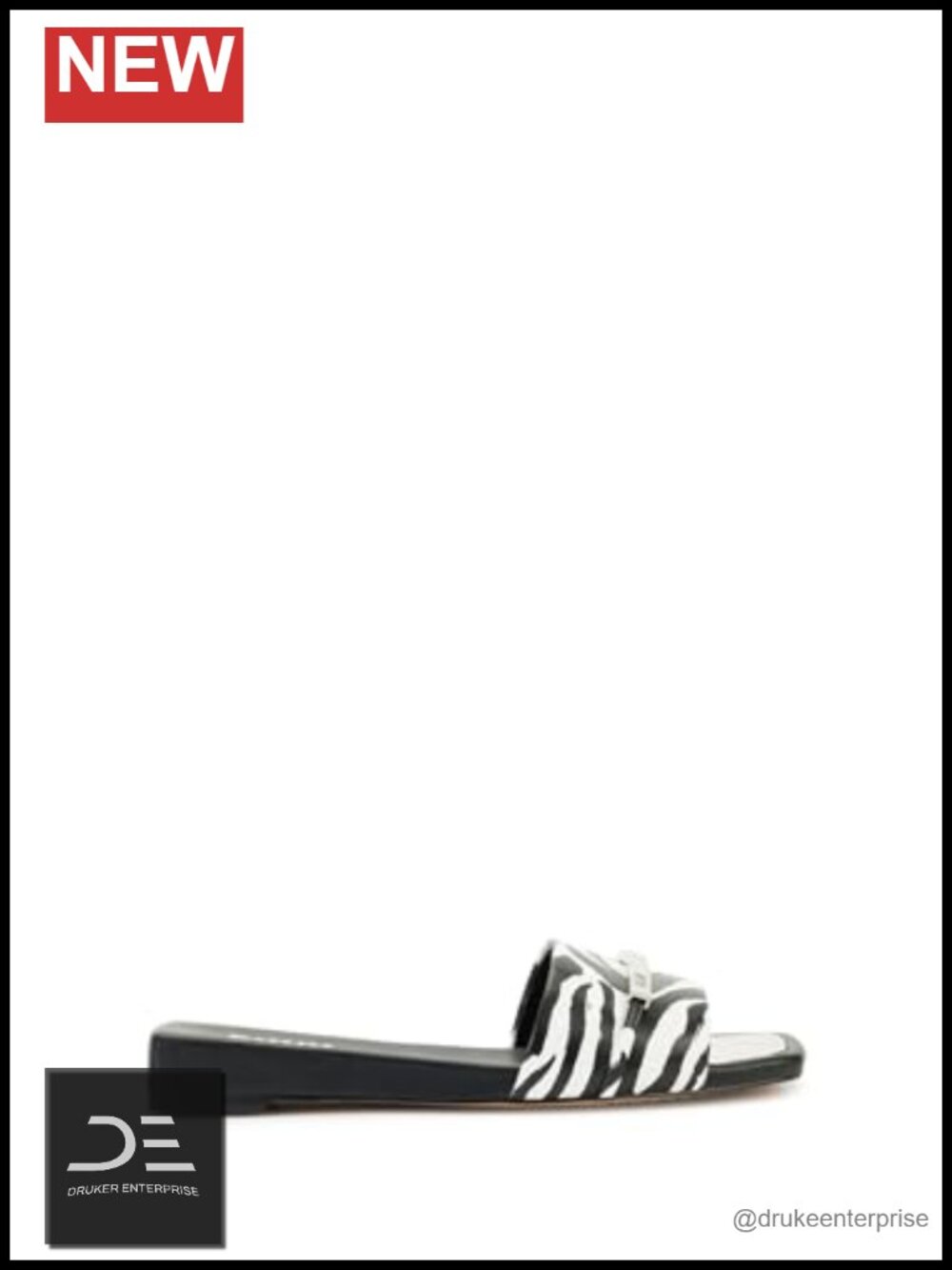 DKNY Alaina Flat Sandal Women Comfort Slide Ankle Strap Rubber Sole
